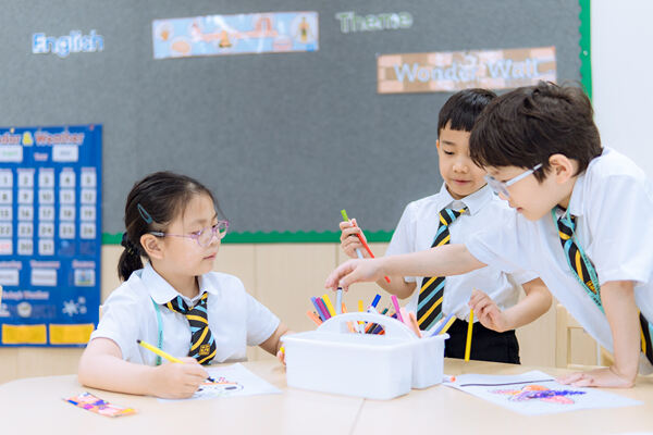 开学第一天,南通惠立学校